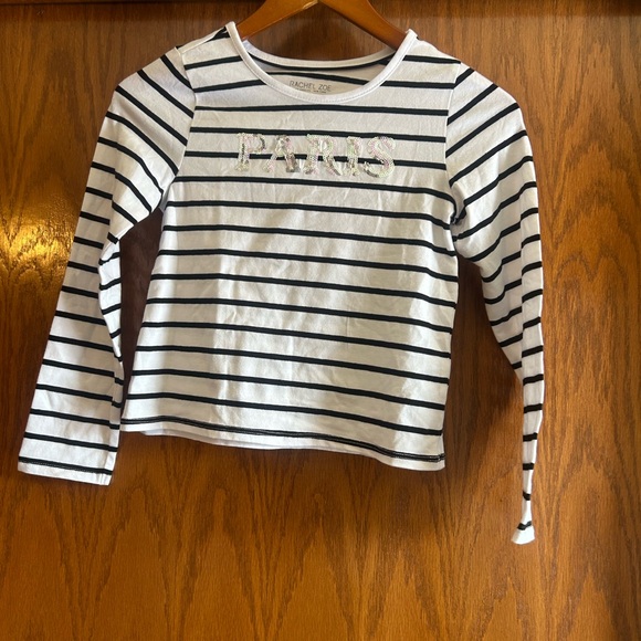 Rachel Zoe Other - Rachel Zoe Black and White Striped Long Sleeve Tee